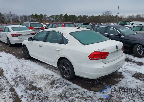 2013 Volkswagen Passat 2.5L Se from USA, damaged, VIN 1VWBP7A36DC080492